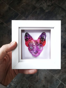 Sphynx Cat Resin Frame