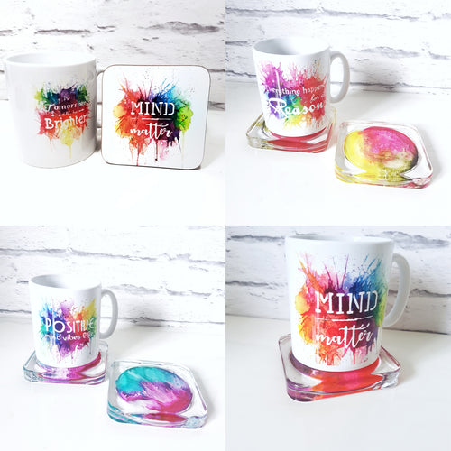 Positivity mug range 4 to collect